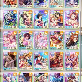 引退品です。虹結晶5つ。人権サポカ多数 | ウマ娘のアカウントデータ、RMTの販売・買取一覧