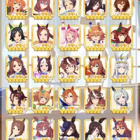 アモアイ・ルドルフ・スピテイオー完凸 ジェンティルドンナ所持 他完凸多数 | ウマ娘のアカウントデータ、RMTの販売・買取一覧