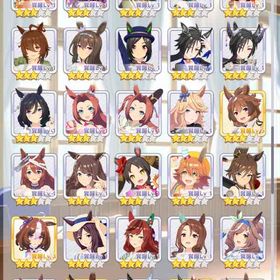 【値下げ】引退垢 課金額120万超 遊んでいただける方にお売りします | ウマ娘のアカウントデータ、RMTの販売・買取一覧