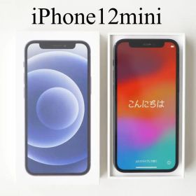 極美品 iPhone12mini 64GB ブラック バッテリー76% 箱付き