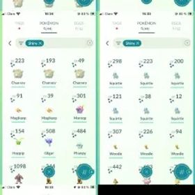 💥 【40名 LV】 🔥 2.1Mダスト |⚡️ 44倍 色違い |⚡️チームなし |