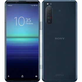 【中古】【安心保証】 Xperia 5 II A002SO[128GB] SoftBank ブルー