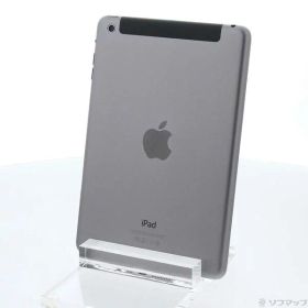 【中古】Apple(アップル) iPad mini 2 64GB スペースグレイ ME828J／A docomo 【377-ud】