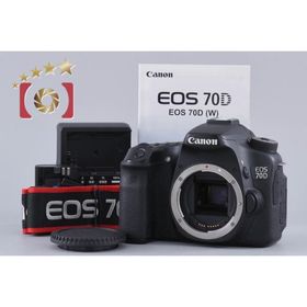 【中古】Canon キヤノン EOS 70D デジタル一眼レフカメラ
