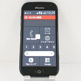 らくらくスマートフォン me F-01L ドコモ ブラック 送料無料 本体 c13958