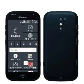 【中古】 F-01L らくらくスマートフォンme ブラック SIMフリー 本体 ドコモ Aランク スマホ【送料無料】 f01lbk8mtm