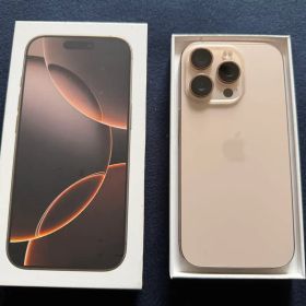 iPhone16pro デザートチタニウム