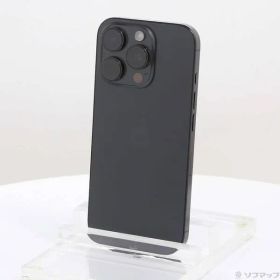 〔中古品〕 iPhone16 Pro 256GB ブラックチタニウム MYN03J／A SIMフリー【198】