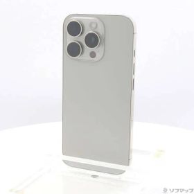 〔中古品〕 iPhone16 Pro 256GB ナチュラルチタニウム MYN33J／A SIMフリー【349】
