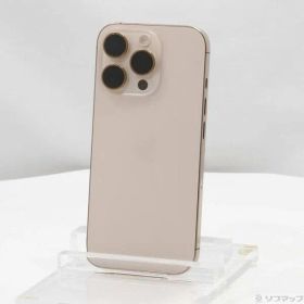〔中古品〕 iPhone16 Pro 256GB デザートチタニウム MYN23J／A SIMフリー【349】