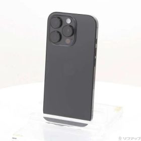 〔中古品〕 iPhone16 Pro 256GB ブラックチタニウム MYN03J／A SIMフリー【262】