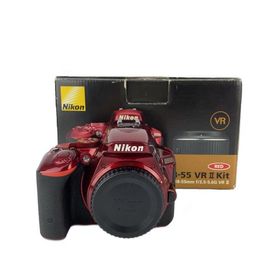Nikon◆デジタル一眼カメラ D5500 18-55 VR II レンズキット [レッド]