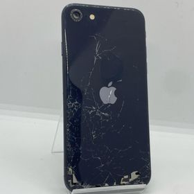 アップル(Apple)の【最速発送】Apple iPhone iPhone SE（第3世代） 64GB ミッドナイト SIMフリー【難有】(スマートフォン本体)