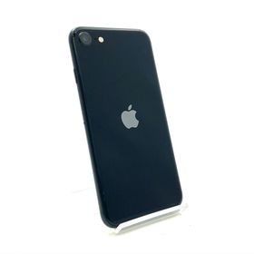 アップル(Apple)の【全額返金保証】【最速発送】Apple iPhone iPhone SE（第3世代） 128GB ミッドナイト Softbank SIMフリー 動作確認済(スマートフォン本体)