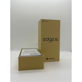 モトローラ(Motorola)の「SoftBank版SIMフリー」 motorola edge 50s pro リュクスラベンダー８8GB/256GB/6.7インチ(スマートフォン本体)