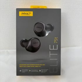 新品★ jabra ELITE 75t Titanium Black イヤホン