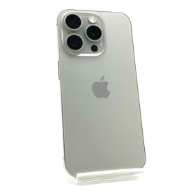 iPhone 15 Pro 128GB ナチュラルチタニウム SIMフリー 白ロム 動作確認済 86%【全額返金保証】【最速発送】