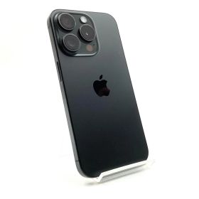 【全額返金保証】【最速発送】 iPhone 15 Pro 256GB ブラックチタニウム SIMフリー 白ロム 動作確認済 86%