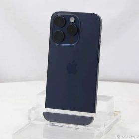 〔中古品〕 iPhone15 Pro 256GB ブルーチタニウム MTUG3J／A SIMフリー【352】