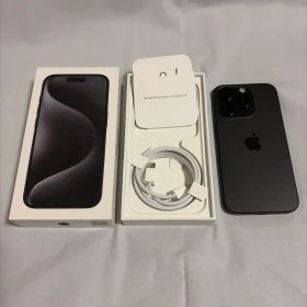 iPhone15Pro 128GBブラック 画面不良訳あり品