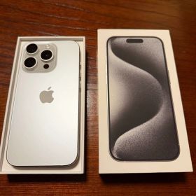 Apple iPhone 15Pro ホワイト 128GB SIMフリー