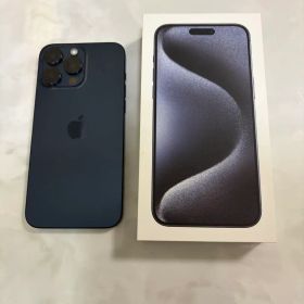 【美品】iPhone 15 Pro Max 512GB ブルーチタニウム 本体