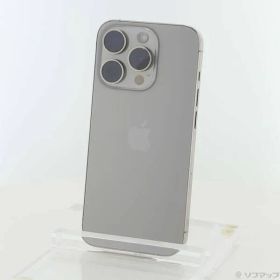 〔中古品〕 iPhone15 Pro 128GB ナチュラルチタニウム MTU93J／A SIMフリー【251】