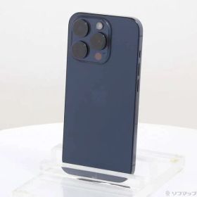 〔中古品〕 iPhone15 Pro 128GB ブルーチタニウム MTUA3J／A SIMフリー【297】