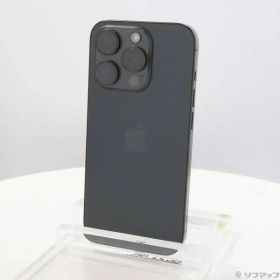 〔中古品〕 iPhone15 Pro 128GB ブラックチタニウム MTU73J／A SIMフリー【198】