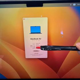 MacBookAir 13インチ M3 2024 ミッドナイト