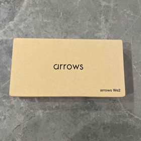 アローズ(arrows)のFCNT arrows We2 FCG02 ライトブルー(スマートフォン本体)