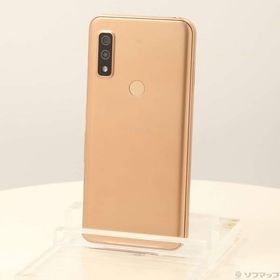 〔中古〕FUJITSU(富士通） arrows We 64GB ローズゴールド FCG01 au SIMフリー〔368-ud〕