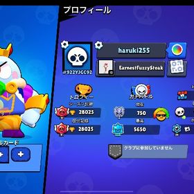 ⚡️即メアド変更可能⚡️🏆28055 キングルー、ベルボーイマイクなど所持！古参引退垢！ | ブロスタ(ブロウルスターズ)のアカウントデータ、RMTの販売・買取一覧
