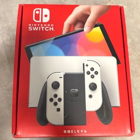 ニンテンドースイッチ(Nintendo Switch)の【美品】Nintendo Switch 有機EL ホワイト(家庭用ゲーム機本体)