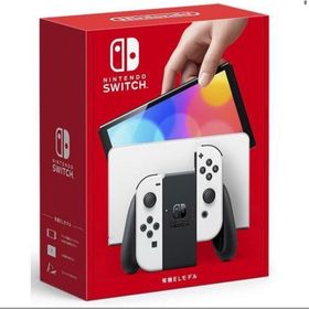 ニンテンドースイッチ(Nintendo Switch)の【極美品/SD256GB付】Nintendo Switch 有機EL ホワイト(家庭用ゲーム機本体)