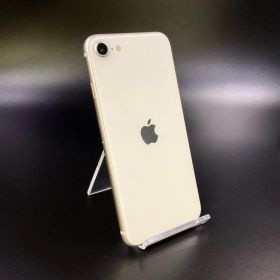 【全額返金保証】【最速発送】 iPhone SE（第3世代） 64GB スターライト docomo 動作確認済 82%