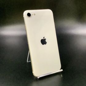 iPhone SE（第3世代） 128GB スターライト au 白ロム 動作確認済 80%【全額返金保証】【最速発送】