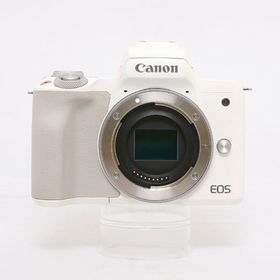 キヤノン(Canon)の【中古】(キヤノン) Canon EOS M50 MarkII ホワイト(EOS Kiss M2海外モデル)※充電器無シ(コンパクトデジタルカメラ)