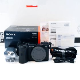 【超美品】SONY α6600 ミラーレス一眼レフカメラ ボディILCE6600