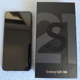 【au】Samsung Galaxy S21+ 5G ブラック本体 SIMフリー