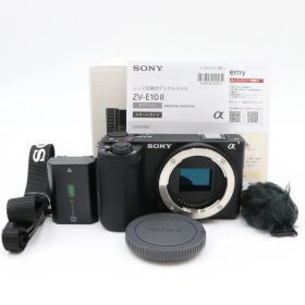 【ほぼ新品】 SONY ソニー ZV-E10M2 Black
