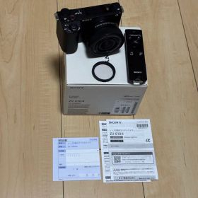 【美品】Sony ZV-E10 II キットレンズ 純正ワイヤレスリモコン付き