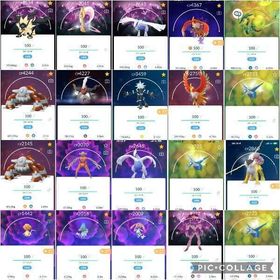 【⭐️TL70】💥伝説個体値💯: 19体、✨色違い:141体、💥伝説:389体、💯背景あり | ポケモンGOのアカウントデータ、RMTの販売・買取一覧