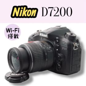 Nikon D7200 AF-S18-55mm Ⅱ Wi-Fiでスマホ転送可能