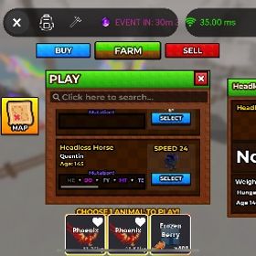 首無し馬 変異10個付き‼️ 動物を飼う | ロブロックス(ROBLOX)のアカウントデータ、RMTの販売・買取一覧