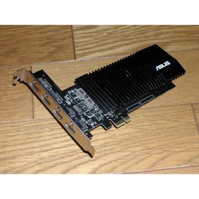 ASUS GT710-4H-SL-2GD5 HDMIx4 ファンレスグラボ(PCパーツ)