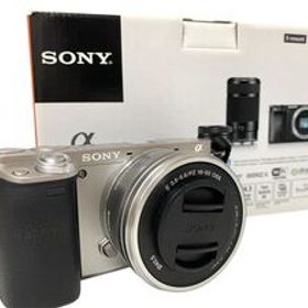 ★SONY α6000 ダブルズームレンズキット ILCE-6000Y シルバー 箱付き
