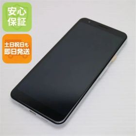 超美品 SoftBank Google Pixel 3a 64GB クリアリーホワイト スマホ 土日祝発送 即日発送 06000