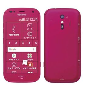 【中古】 F-01L らくらくスマートフォンme ピンク f01lpk8mtm