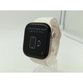 【中古】Apple Watch Series10 42mm Cellular ローズゴールドアルミニウムケース/ライトブラッシュスポーツバンド (S/M) MWX93J/A【千葉】保証期間１ヶ月